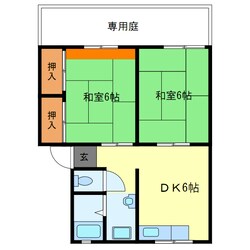 ソファレハイツⅠの物件間取画像